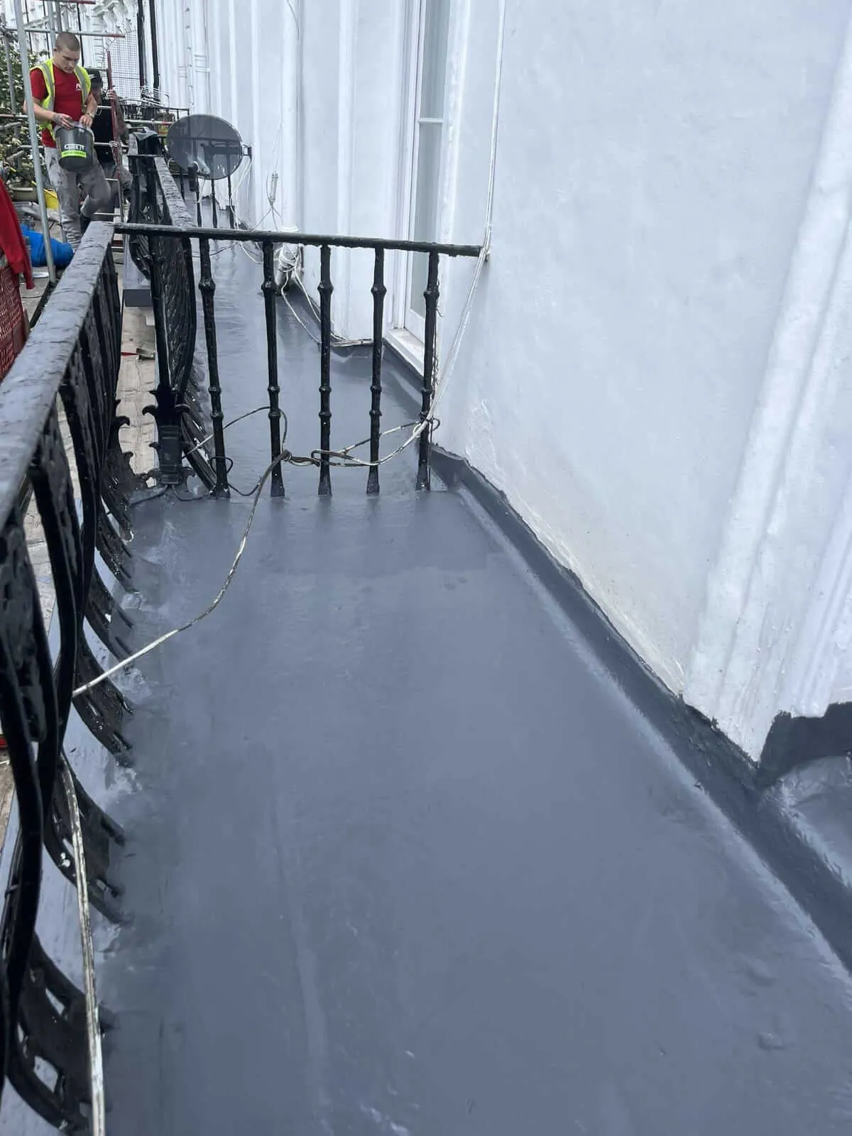 Balcony Repair — GRP Application